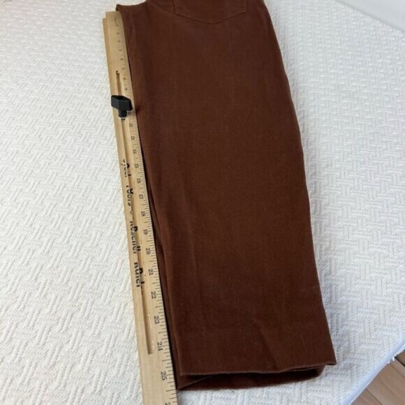 Frank and Oak Amelia Pants Vintage Fit Women’s 00 Brown Balloon Pockets Retro - Picture 7 of 15